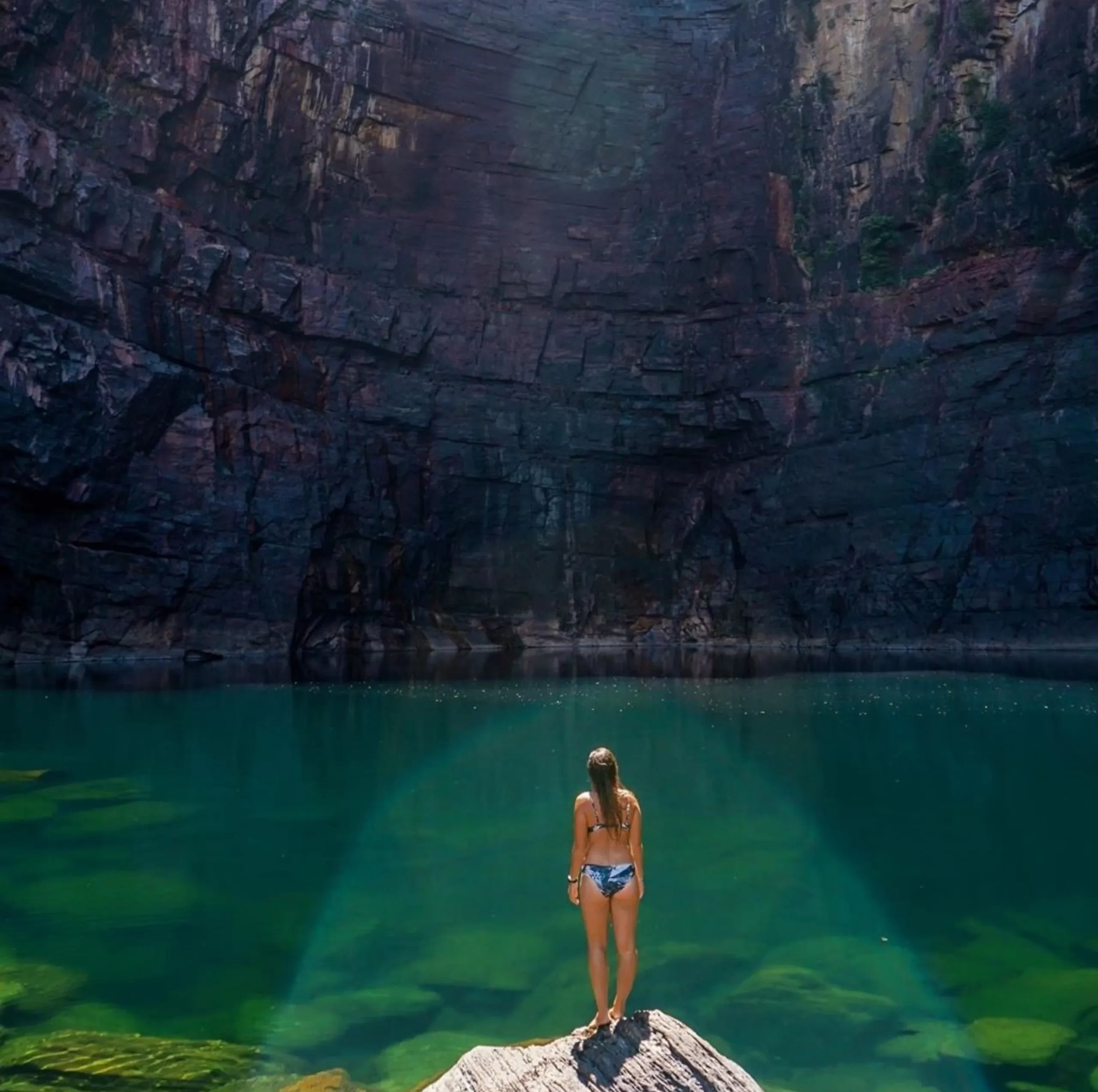 Stunning Location, Jim Jim Waterfalls