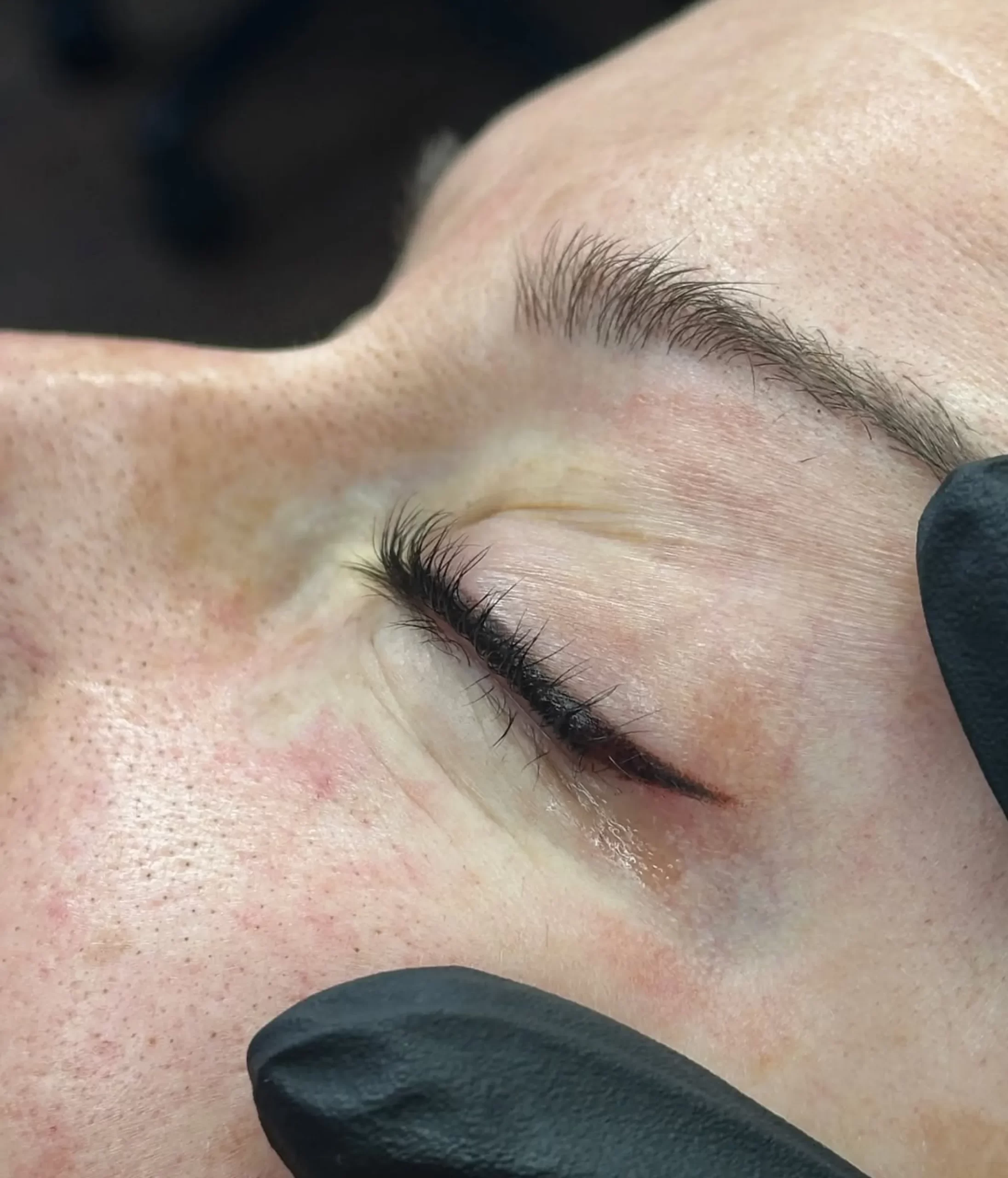 tattooed eyeliner