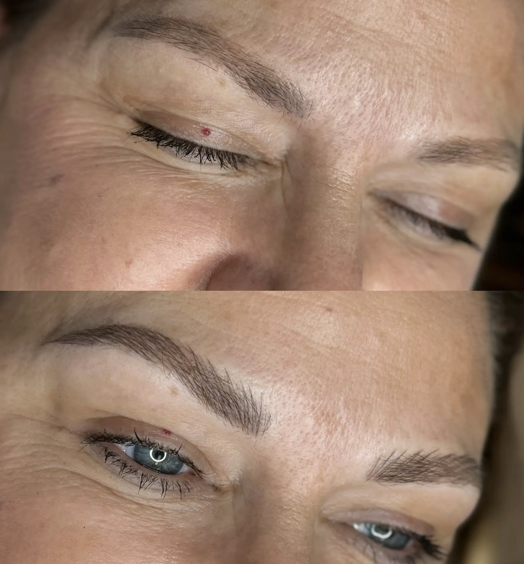How often to refresh eyebrow tattoo
